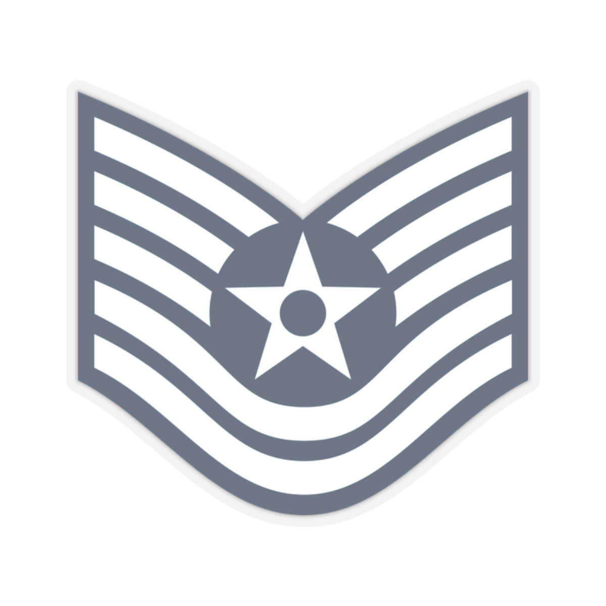 Kiss-Cut Stickers - USAF - Technical Sergeant (E6) - 2020