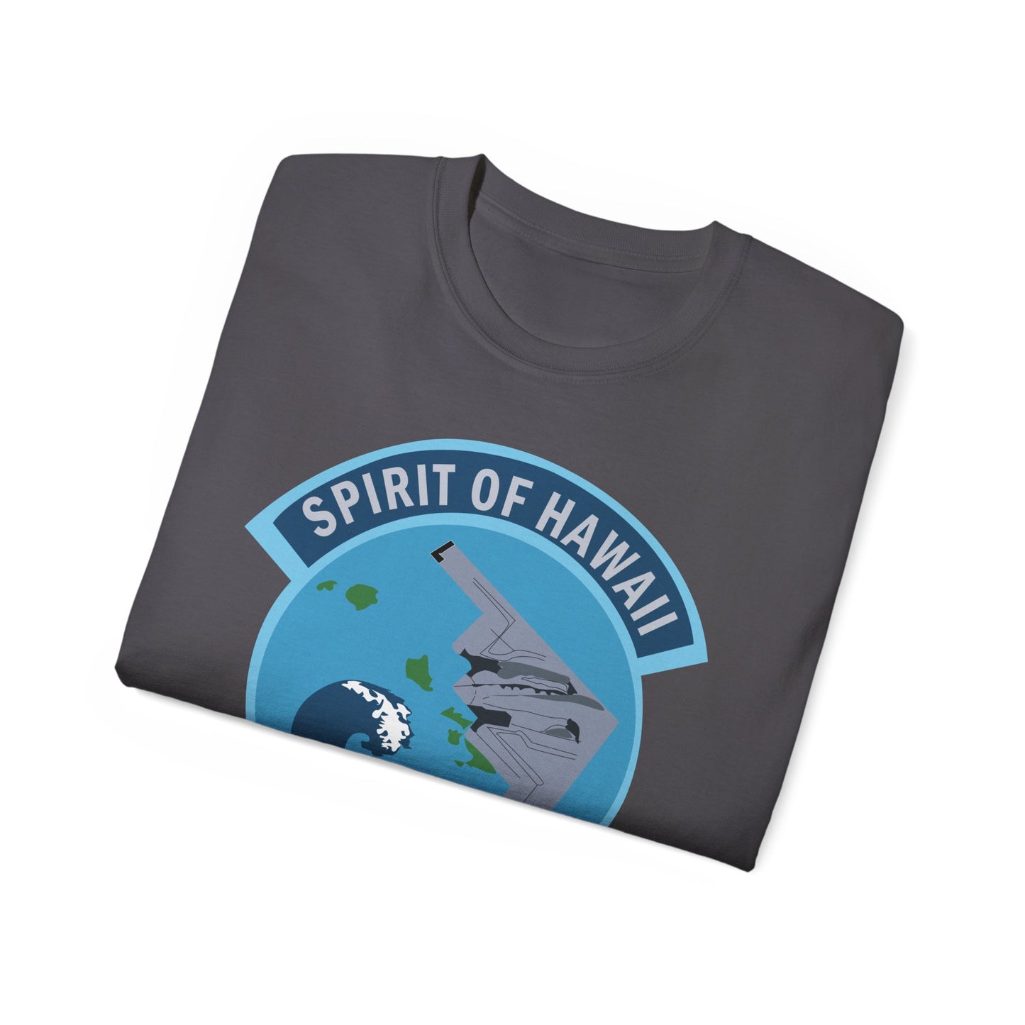 Unisex Ultra Cotton Tee - USAF - B2 - Spirit of Hawaii - Stealth Bomber wo txt X 300