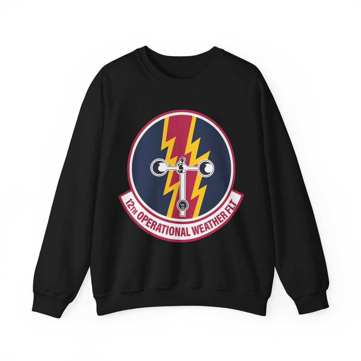 Crewneck Sweatshirt - USAF - 12th Operational Weather Flight wo txt