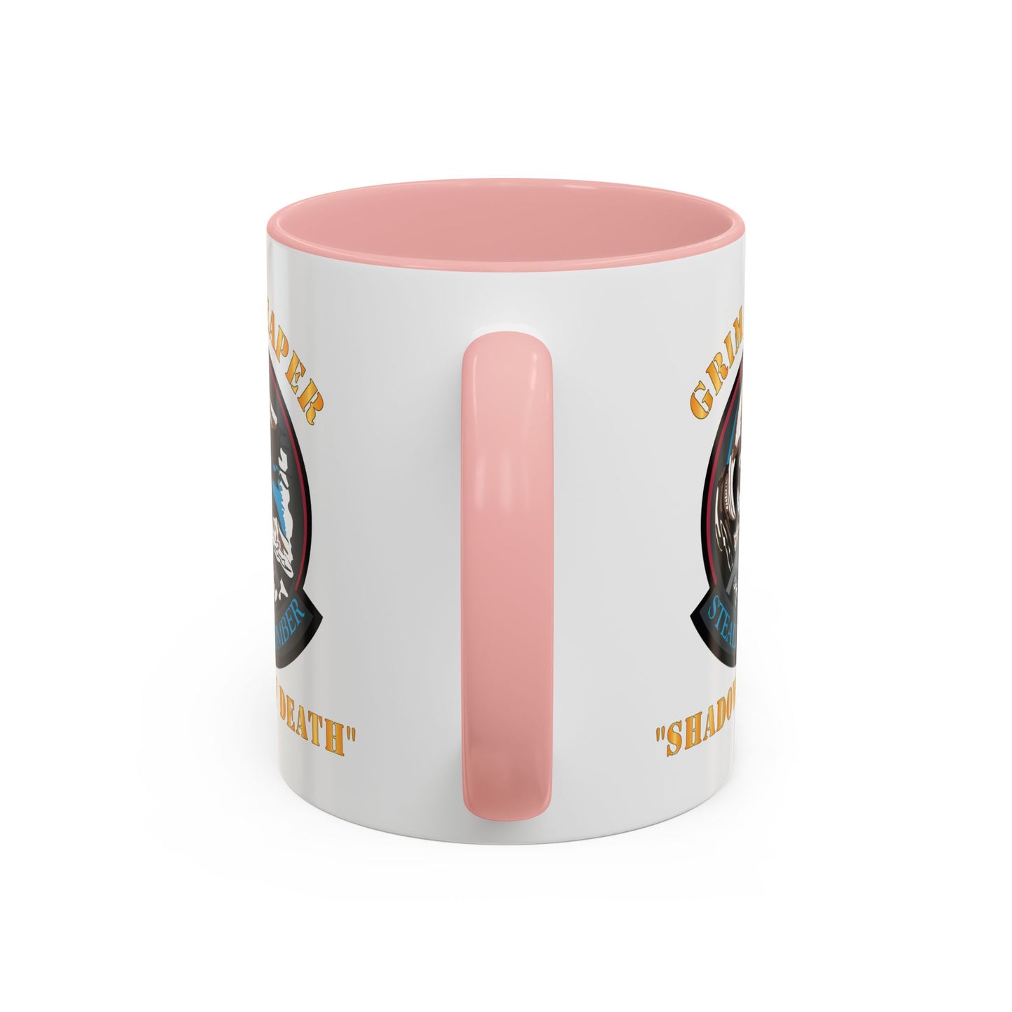 Accent Coffee Mug (11oz & 15oz) - USAF - B2 - Grim Reaper - Stealth Bomber X 300