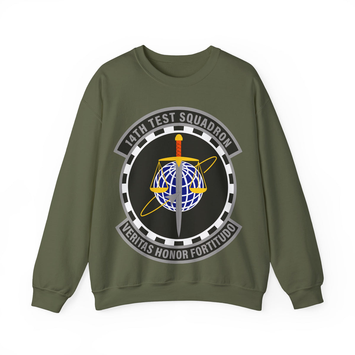Crewneck Sweatshirt - USAF - 14th Test Squadron wo txt