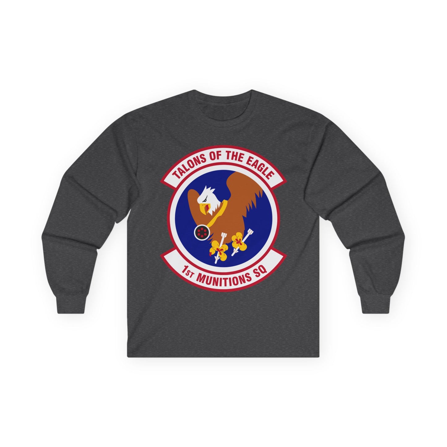 Unisex Ultra Cotton Long Sleeve Tee - USAF - 1st Munitions Squadron (ACC) wo txt