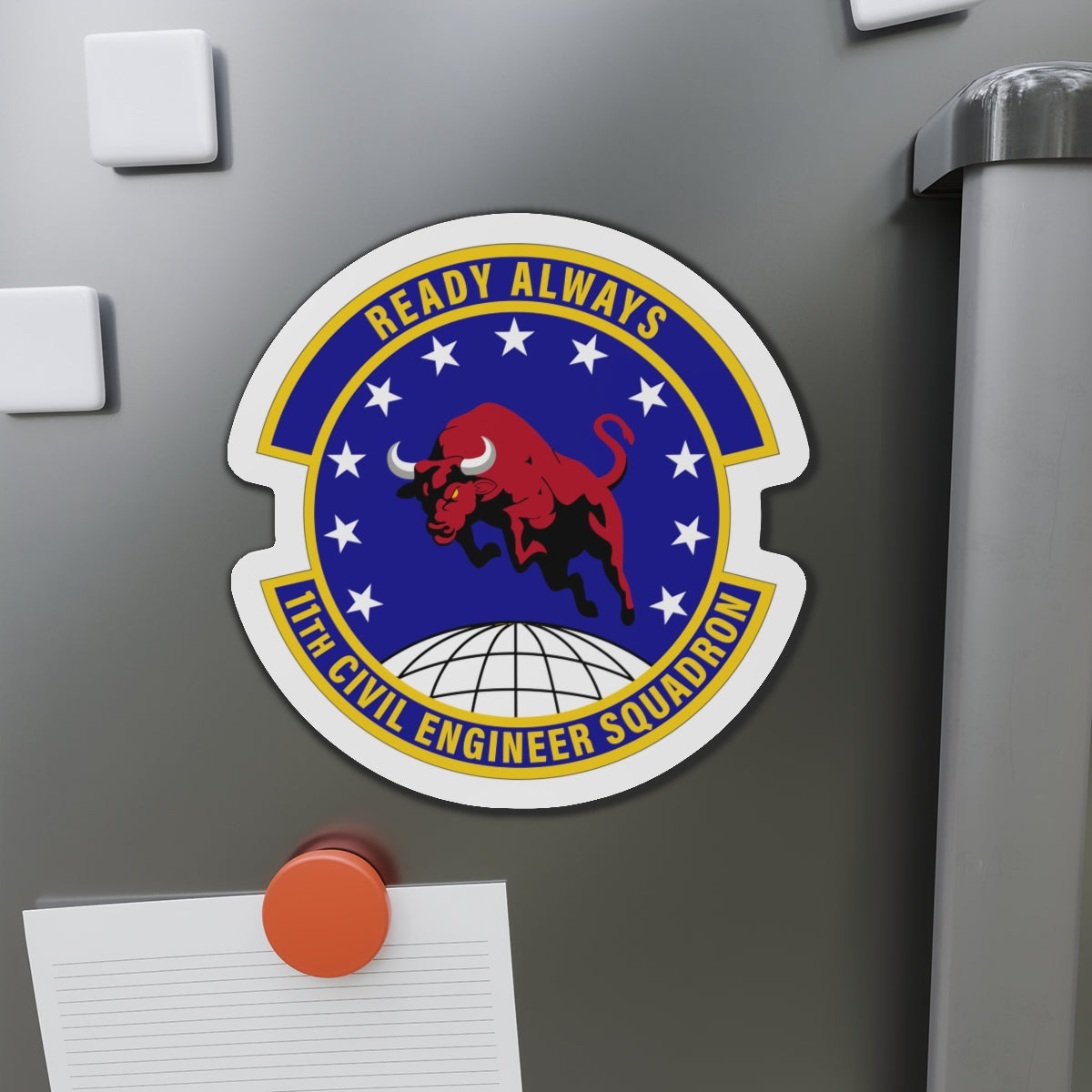Die-Cut Magnet - USAF - 11th Civil Engineer Squadron wo txt