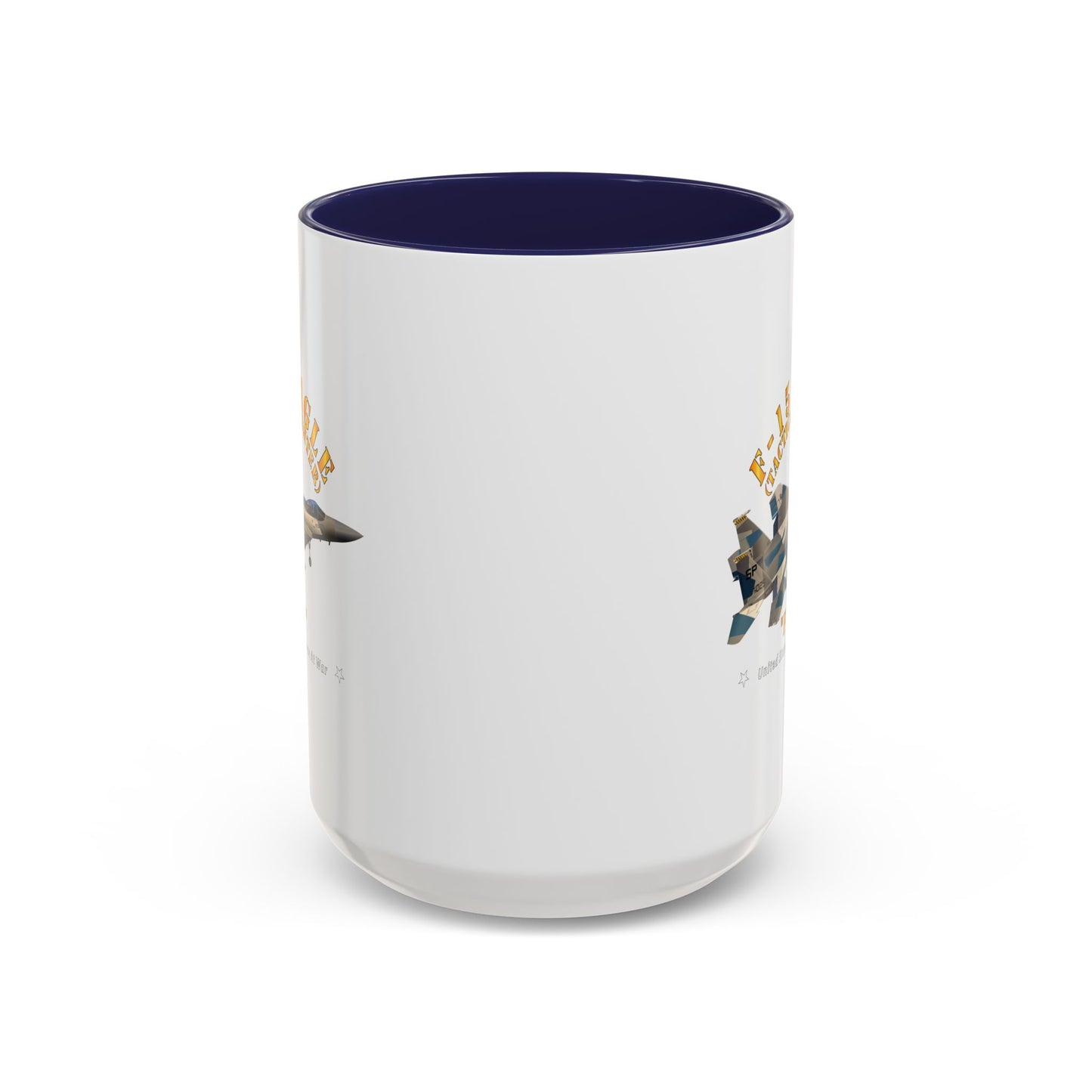 Accent Coffee Mug (11oz & 15oz) - USAF - F15 Eagle - F15
