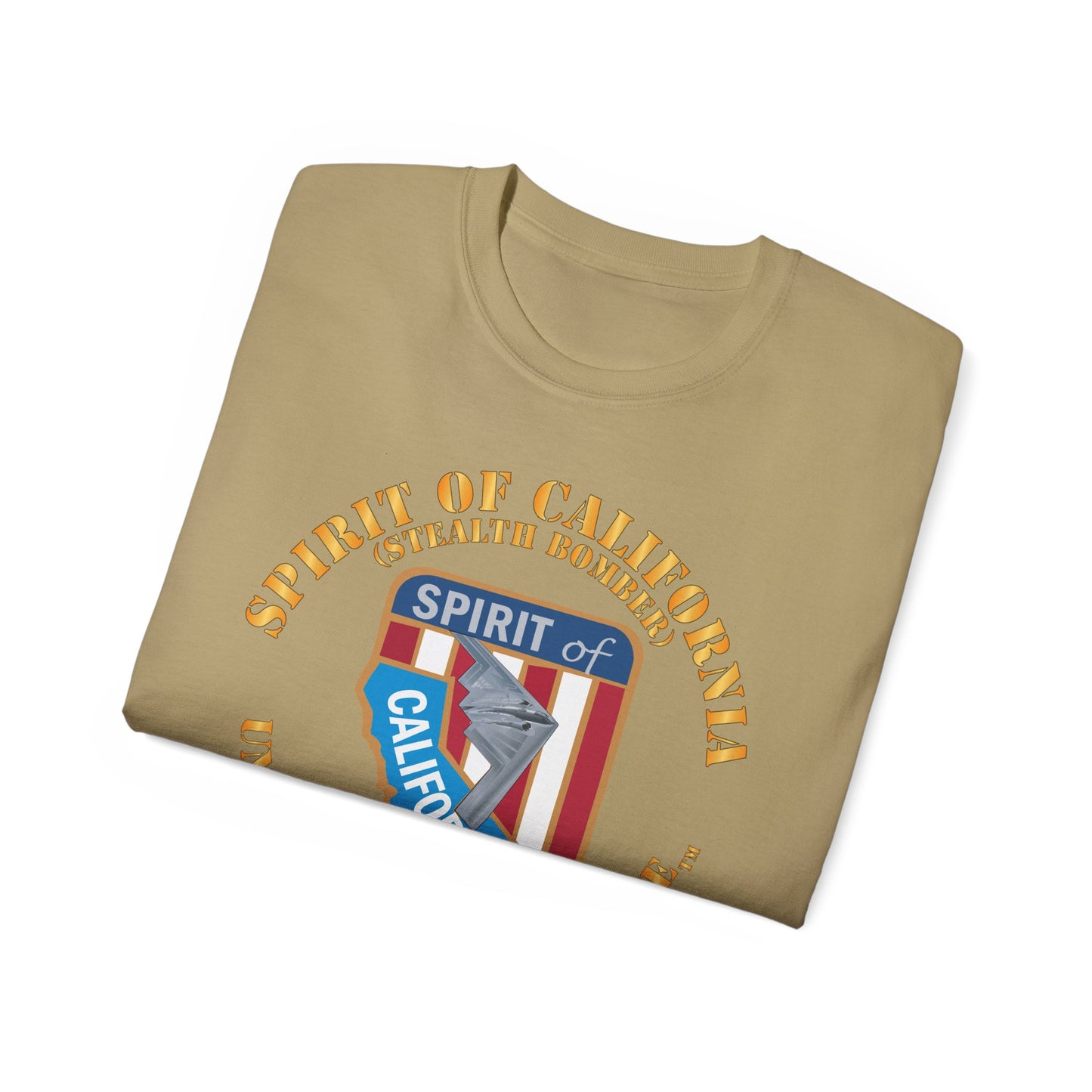 Unisex Ultra Cotton Tee - USAF - B2 - Spirit of California - Stealth Bomber X 300