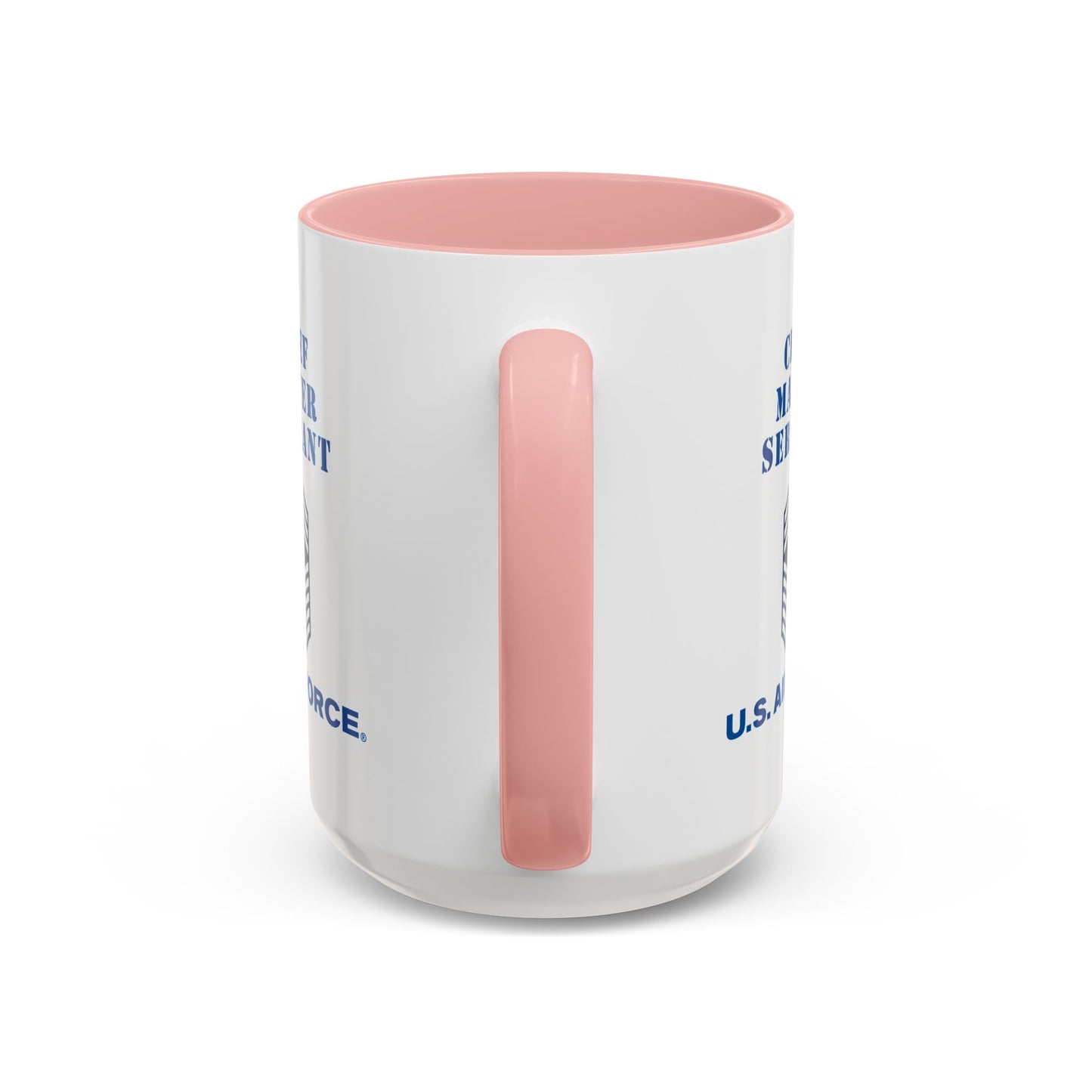 Accent Coffee Mug (11oz & 15oz) - USAF - Chief Master Sergeant (E9a) - 2020 - US Air Force w Text X 300