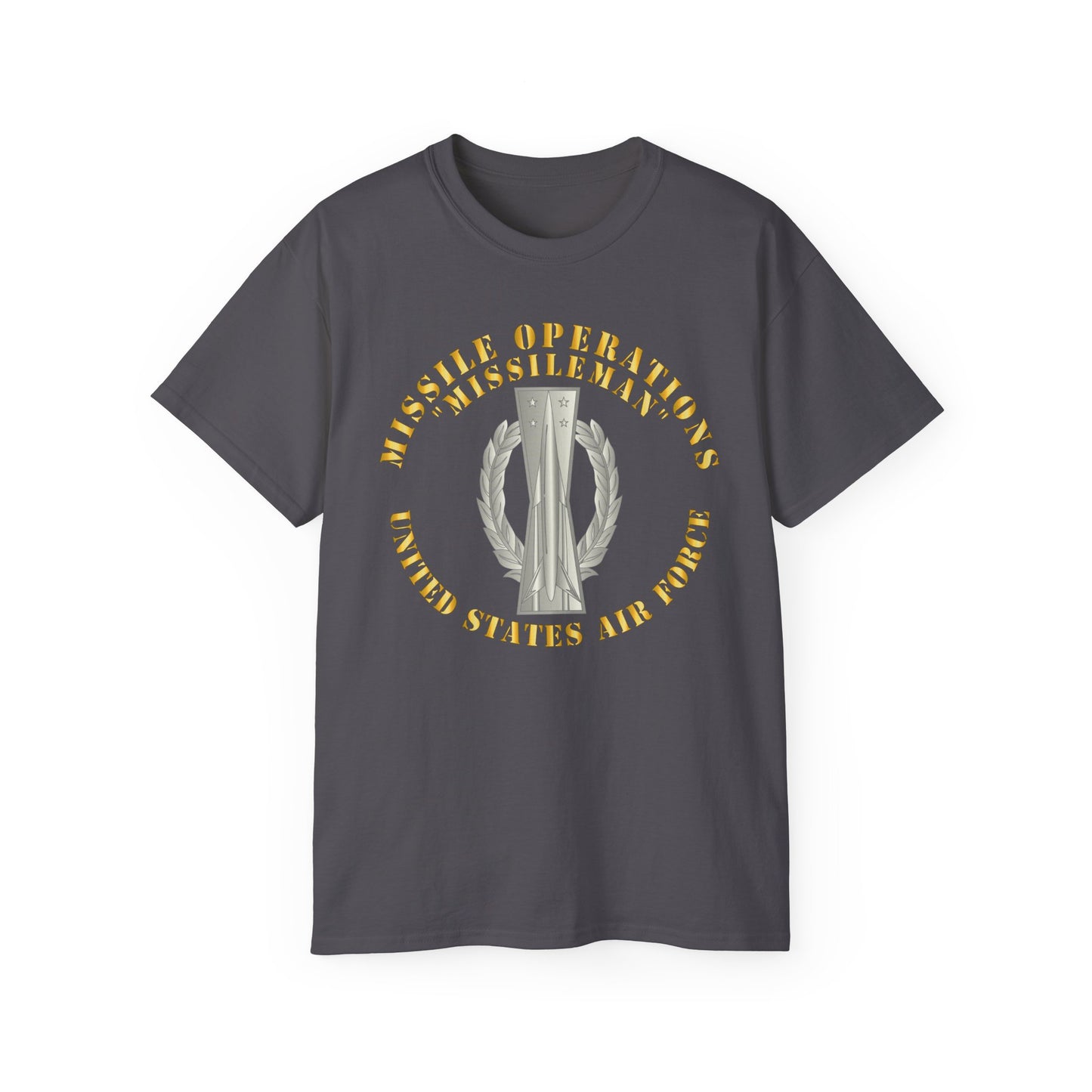 Unisex Ultra Cotton Tee - USAF - Missile Operations - Missileman - Basic