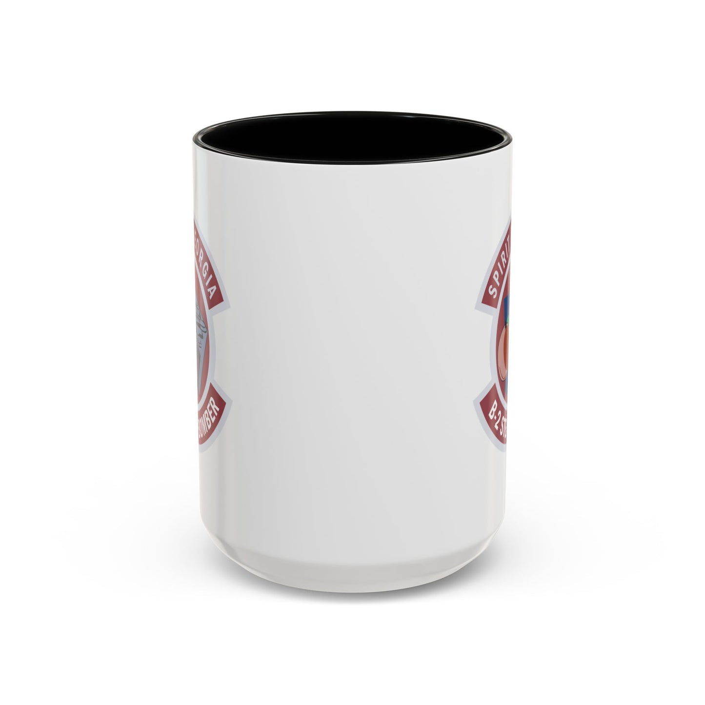 Accent Coffee Mug (11oz & 15oz) - USAF - B2 - Spirit of Georgia - Stealth Bomber wo txt X 300