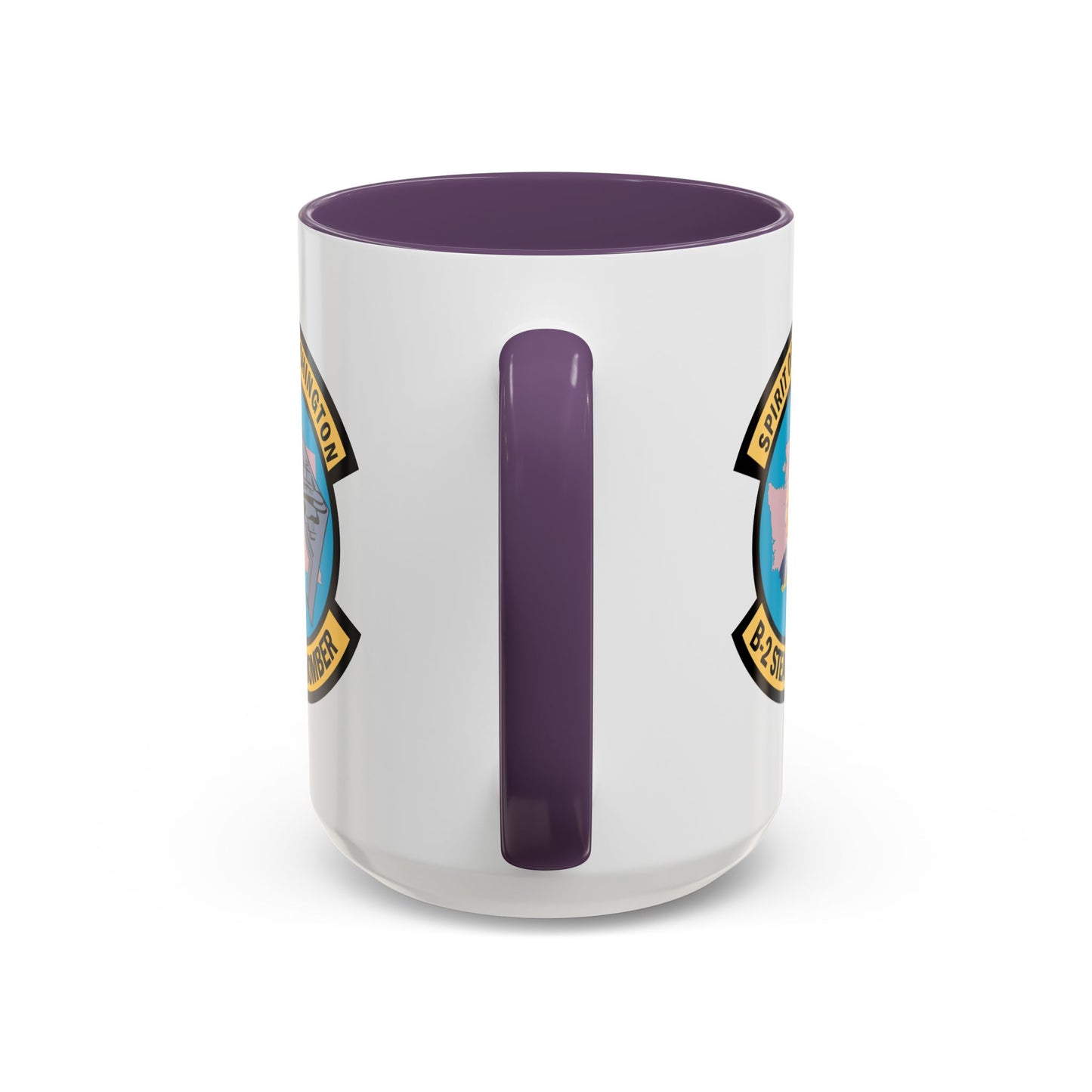 Accent Coffee Mug (11oz & 15oz) - USAF - B2 - Spirit of Washington - Stealth Bomber wo txt X 300