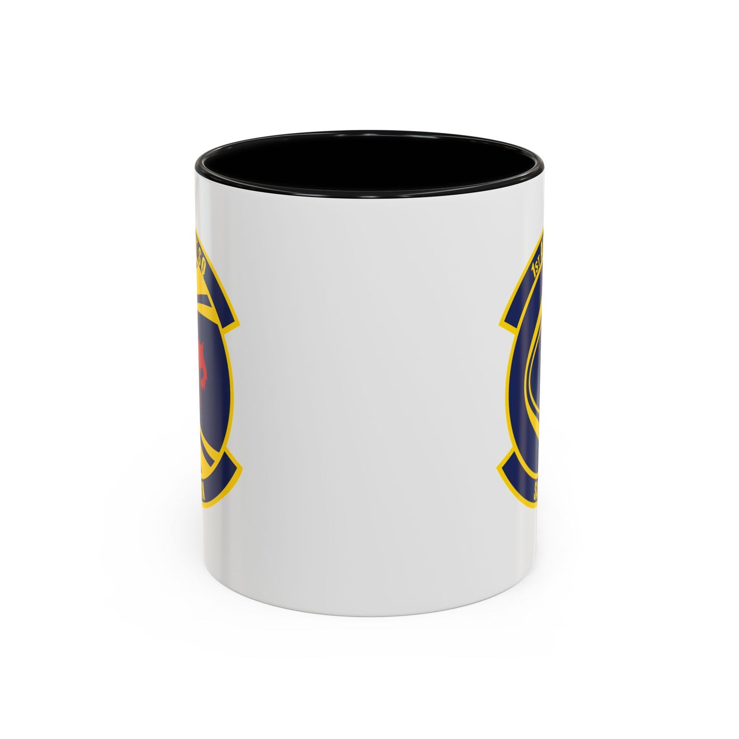 Accent Coffee Mug (11oz & 15oz) - USAF - 1st Airlift Squadron wo txt X 300