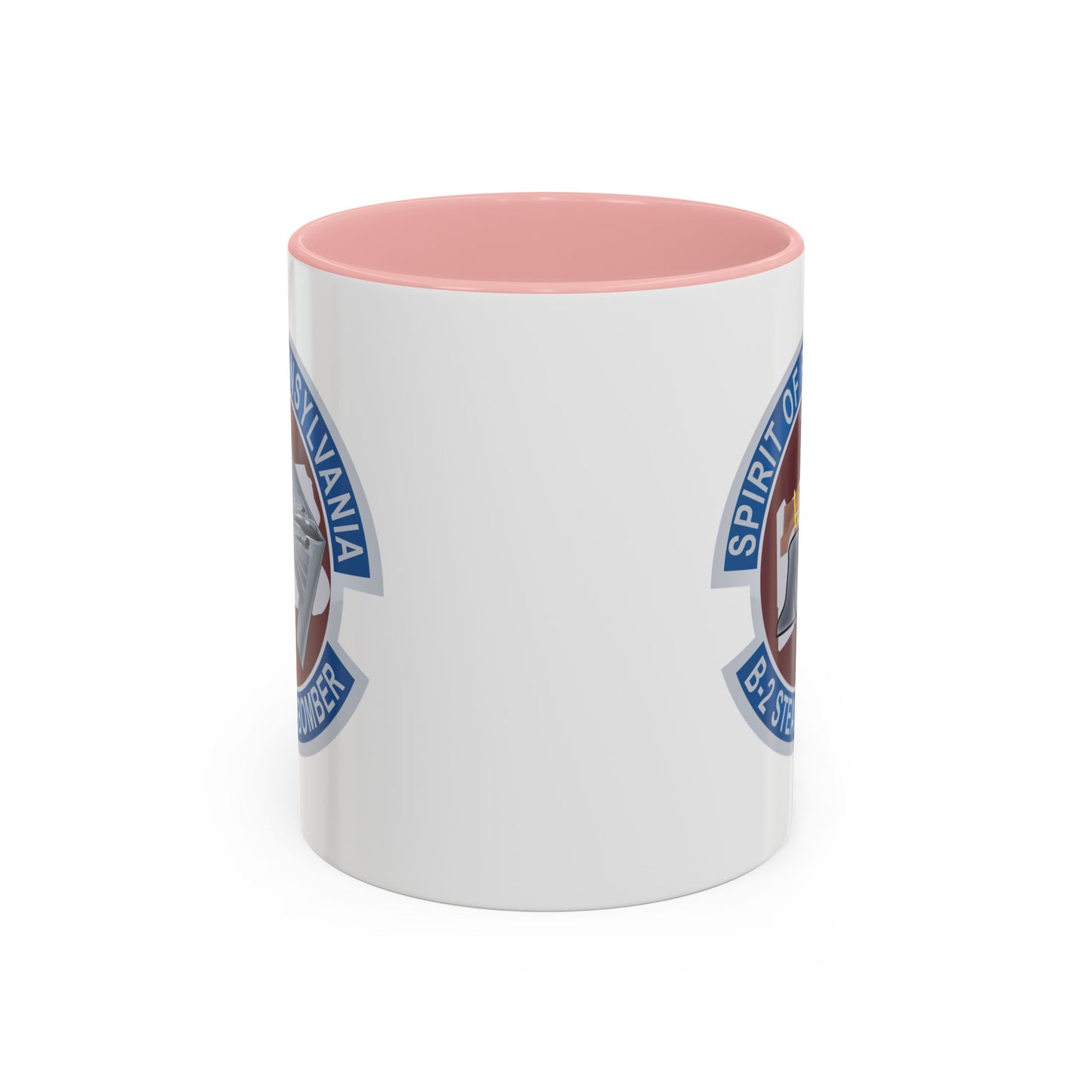 Accent Coffee Mug (11oz & 15oz) - USAF - B2 - Spirit of Pennsylvania Stealth Bomber wo Txt X 300