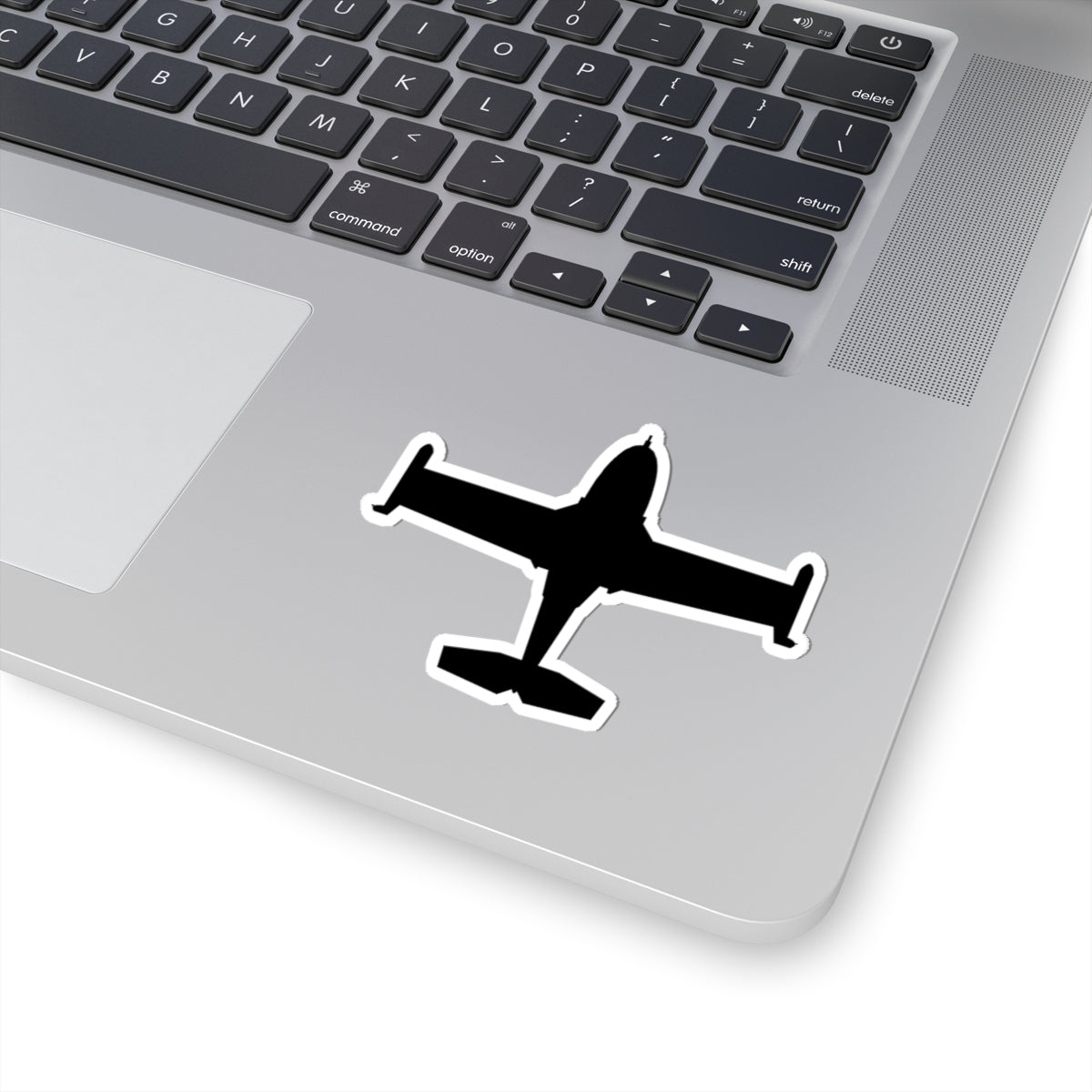 Kiss-Cut Stickers - Aircraft - A-37-Trainer - Top - Silhouette X 300