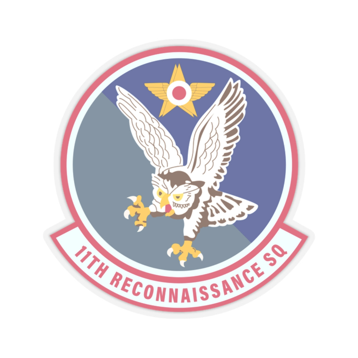 Kiss-Cut Stickers - USAF - 11th Attack Squadron wo txt
