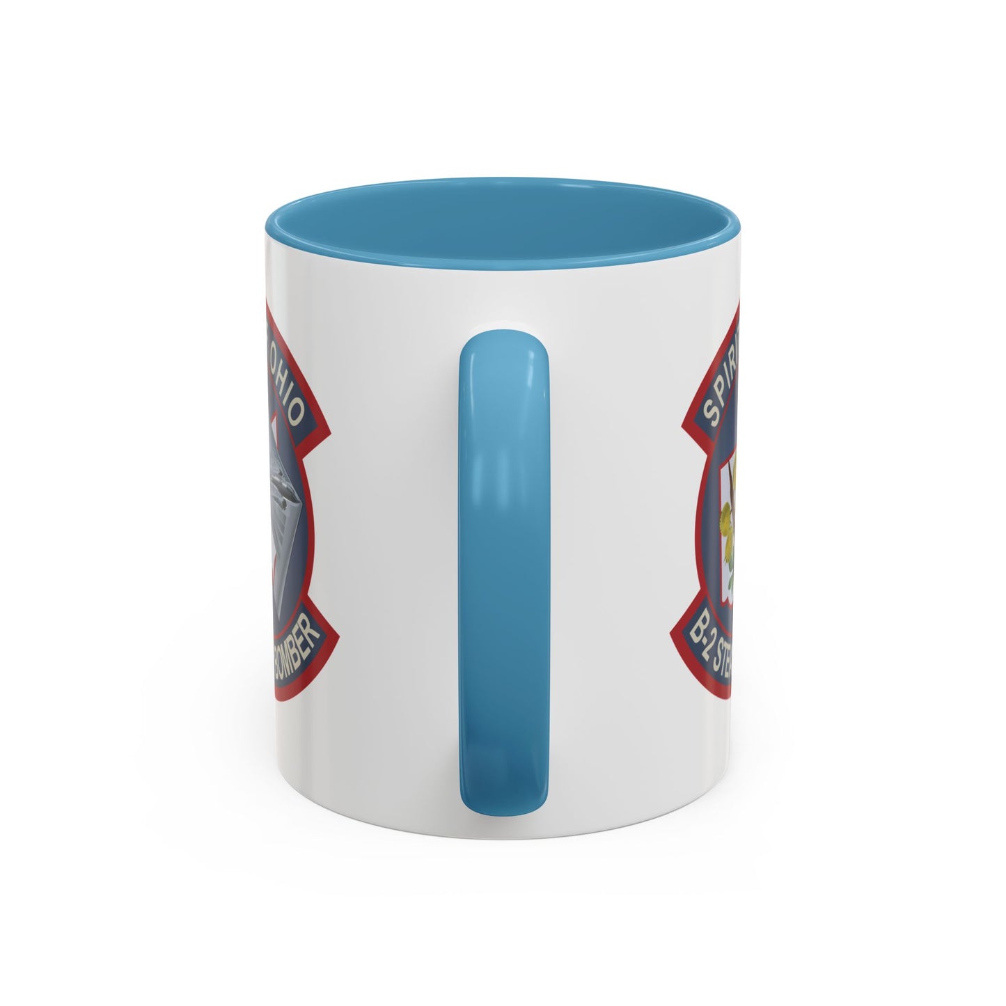 Accent Coffee Mug (11oz & 15oz) - USAF - B2 - Spirit of Ohio - Stealth Bomber wo txt X 300