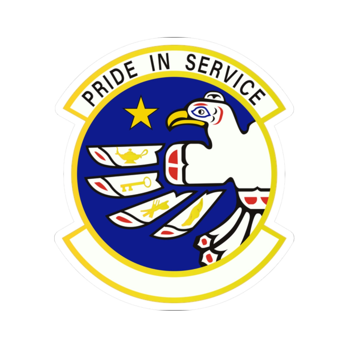 Kiss-Cut Stickers - USAF - 3rd Force Support Squadron wo txt