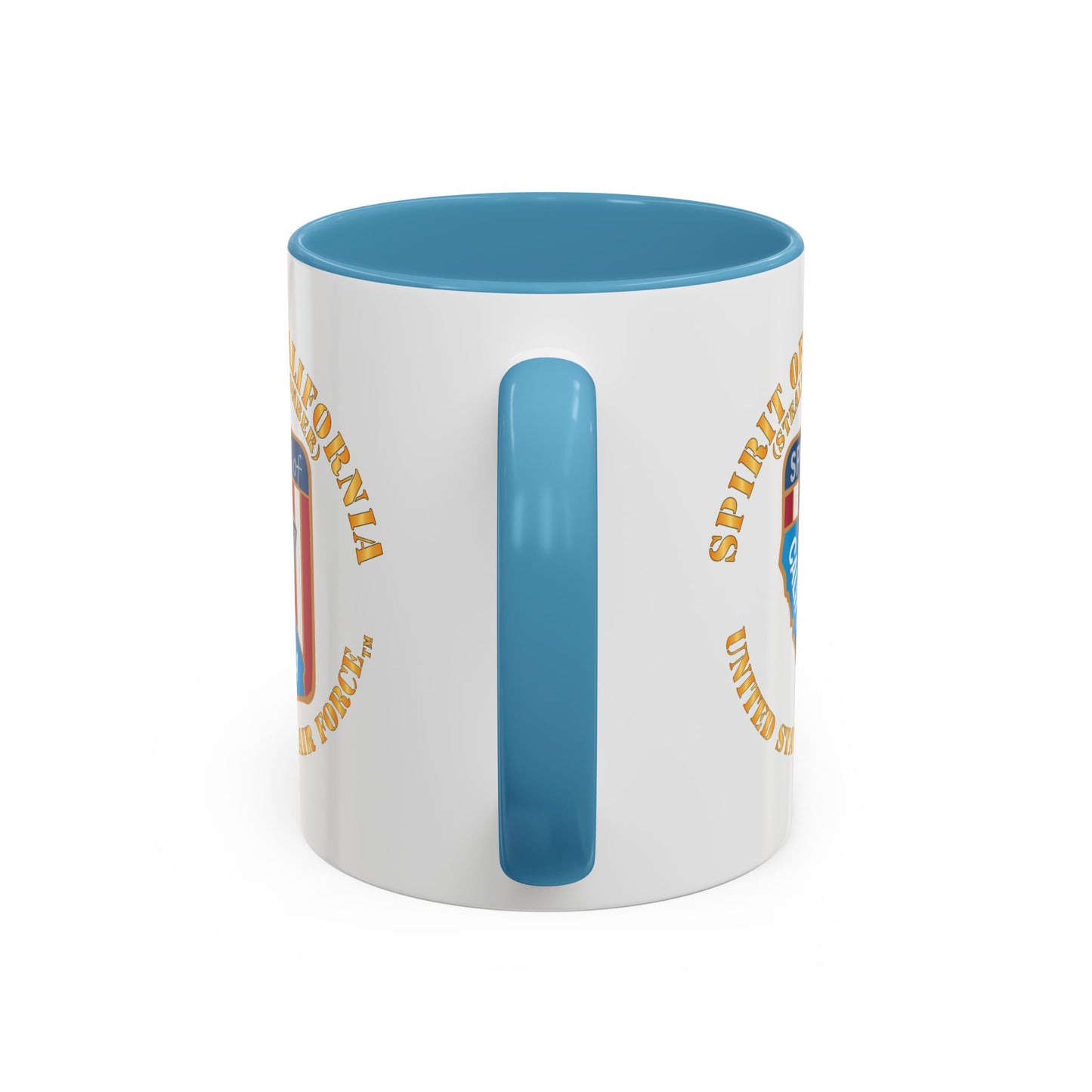 Accent Coffee Mug (11oz & 15oz) - USAF - B2 - Spirit of California - Stealth Bomber X 300