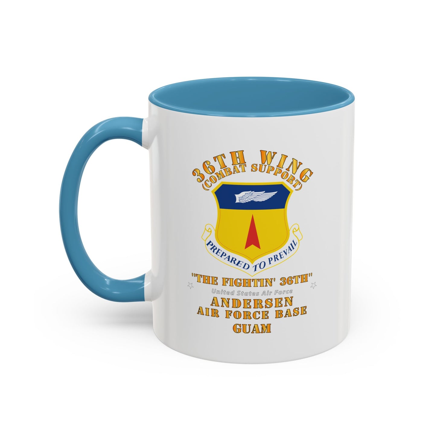 Accent Coffee Mug (11oz & 15oz) - USAF - 36th Wing - Anderson AFB - Guam