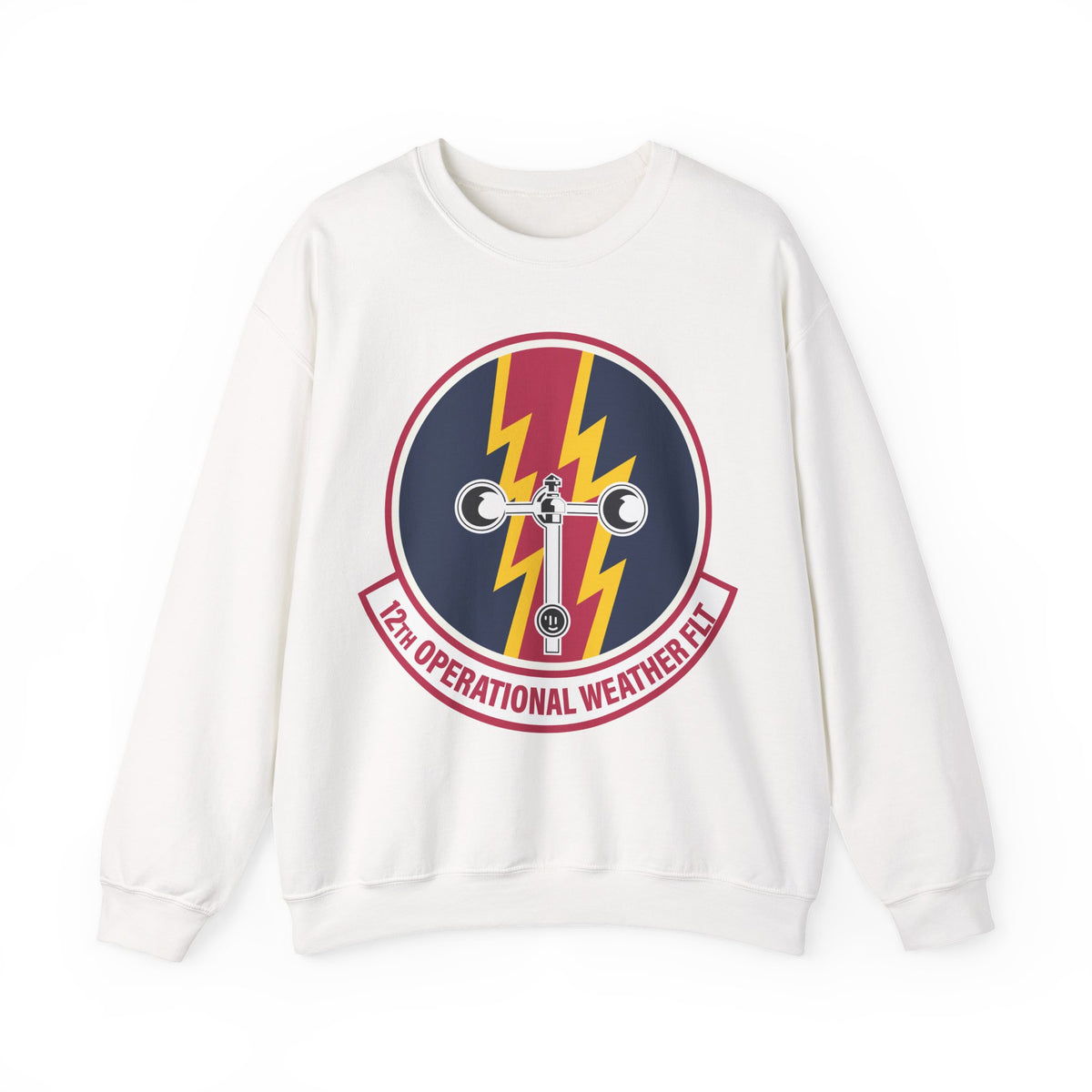 Crewneck Sweatshirt - USAF - 12th Operational Weather Flight wo txt