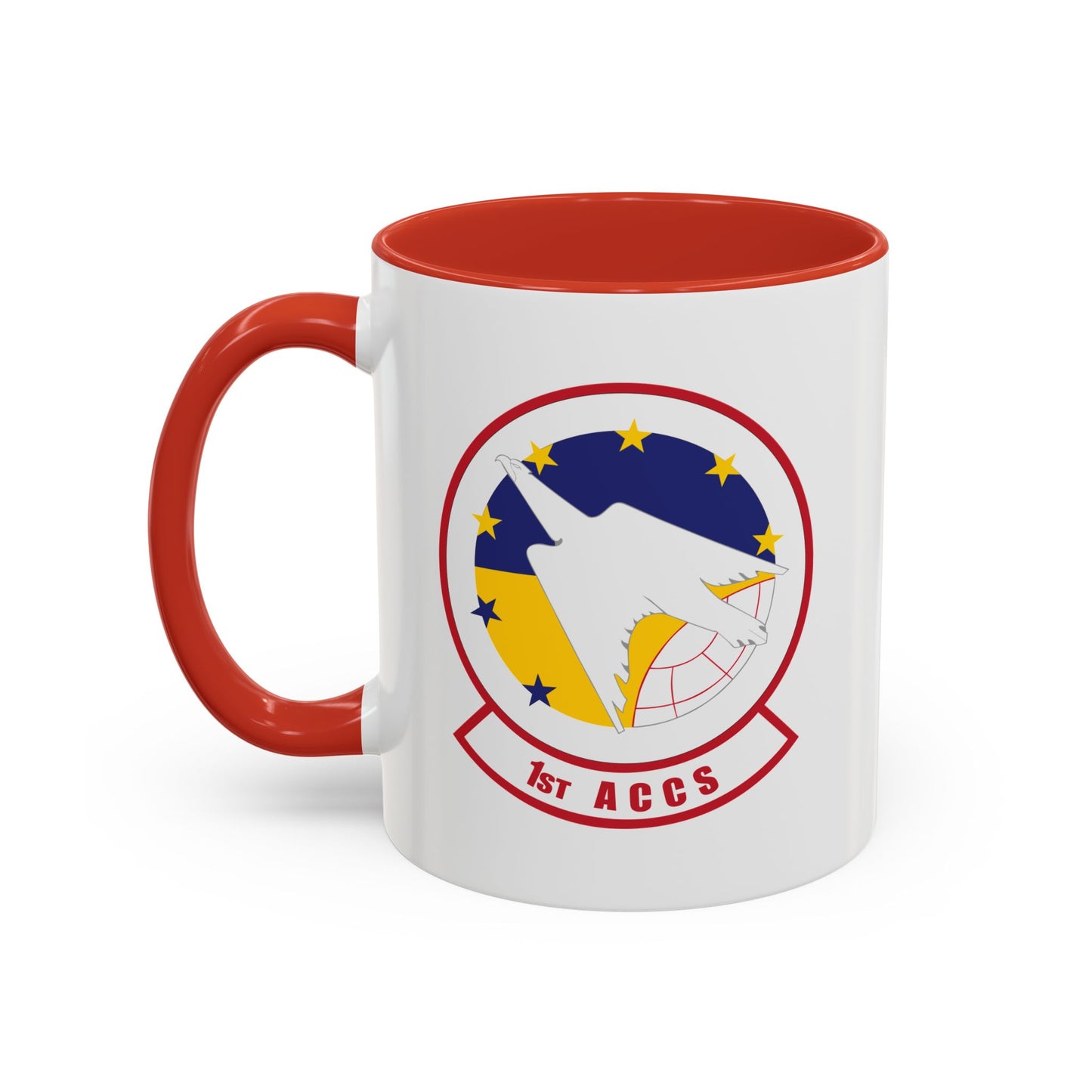 Accent Coffee Mug (11oz & 15oz) - USAF - 1st Airborne Command Control Squadron (ACC) wo txt X 300