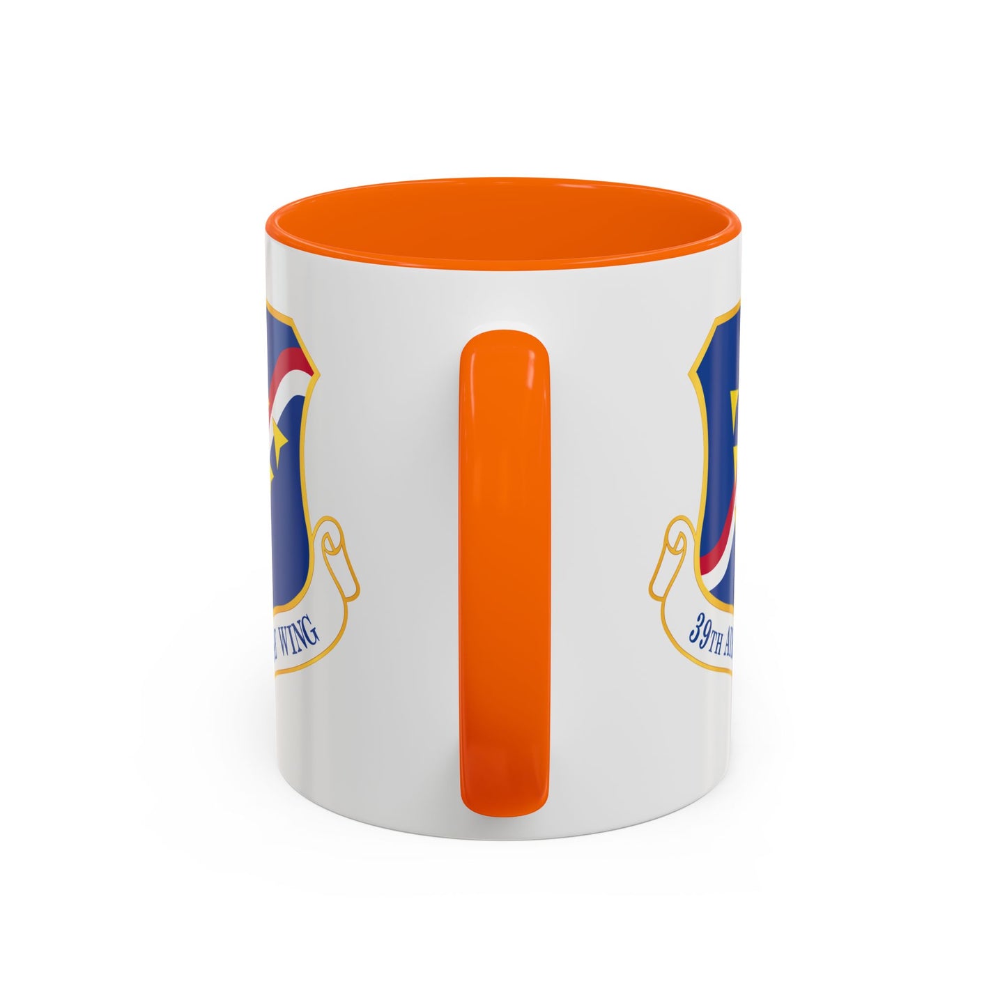 Accent Coffee Mug (11oz & 15oz) - USAF - 39th Airbase Wing wo Txt