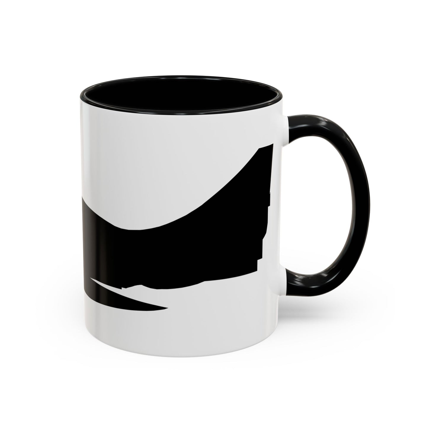 Accent Coffee Mug (11oz & 15oz) - Aircraft - A-4 SkyHawk - Silhouette X 300