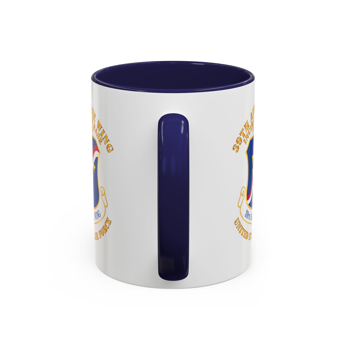 Accent Coffee Mug (11oz & 15oz) - USAF - 39th Airbase Wing - 3rd AF - Incirlik Air Base - Turkey
