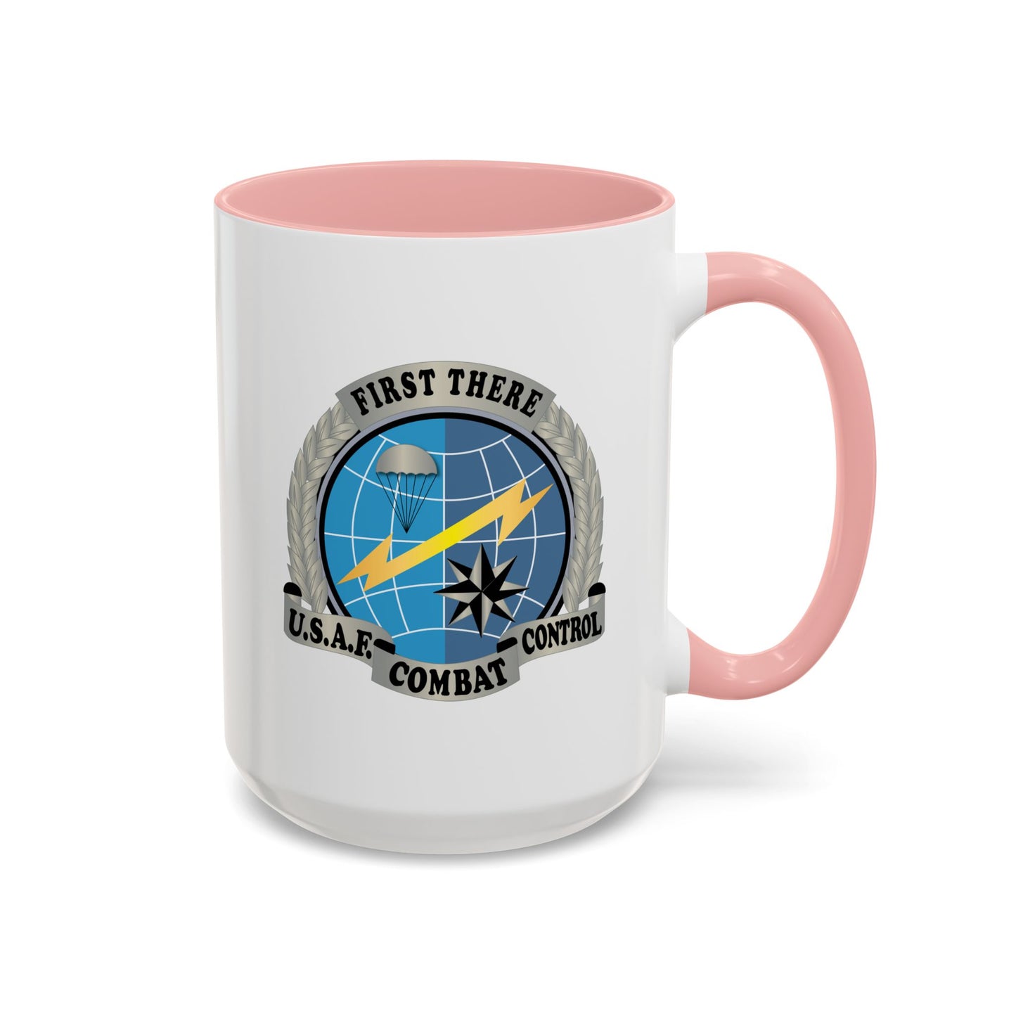 Accent Coffee Mug (11oz & 15oz) - USAF - Combat Controller Badge No Txt  X 300