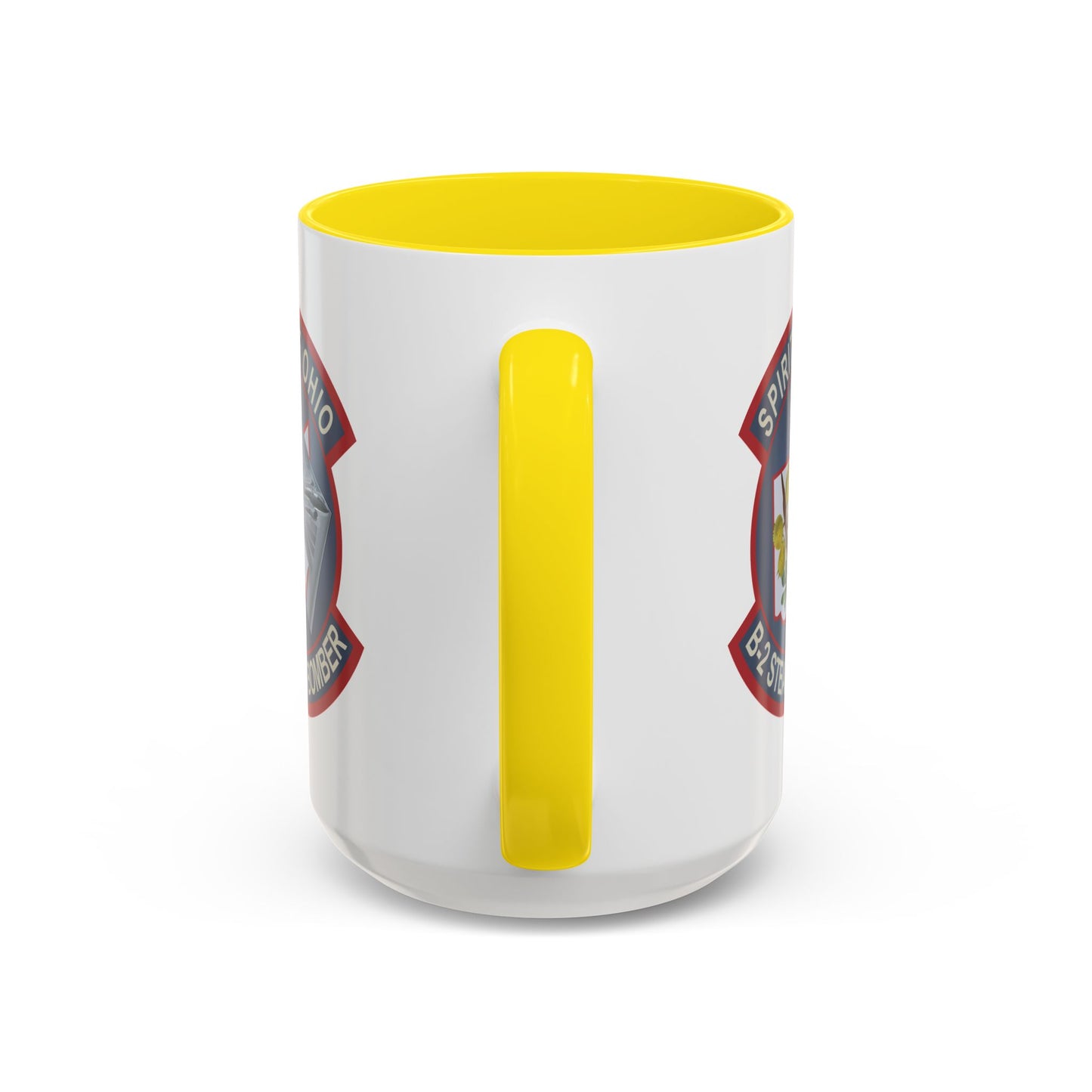 Accent Coffee Mug (11oz & 15oz) - USAF - B2 - Spirit of Ohio - Stealth Bomber wo txt X 300