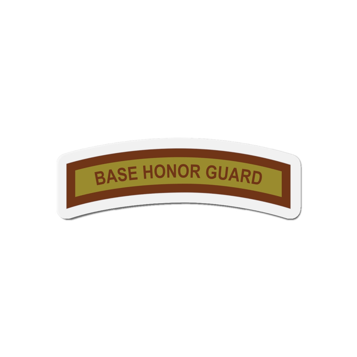 Die-Cut Magnet - USAF - Base Honor Guard Tab - V1