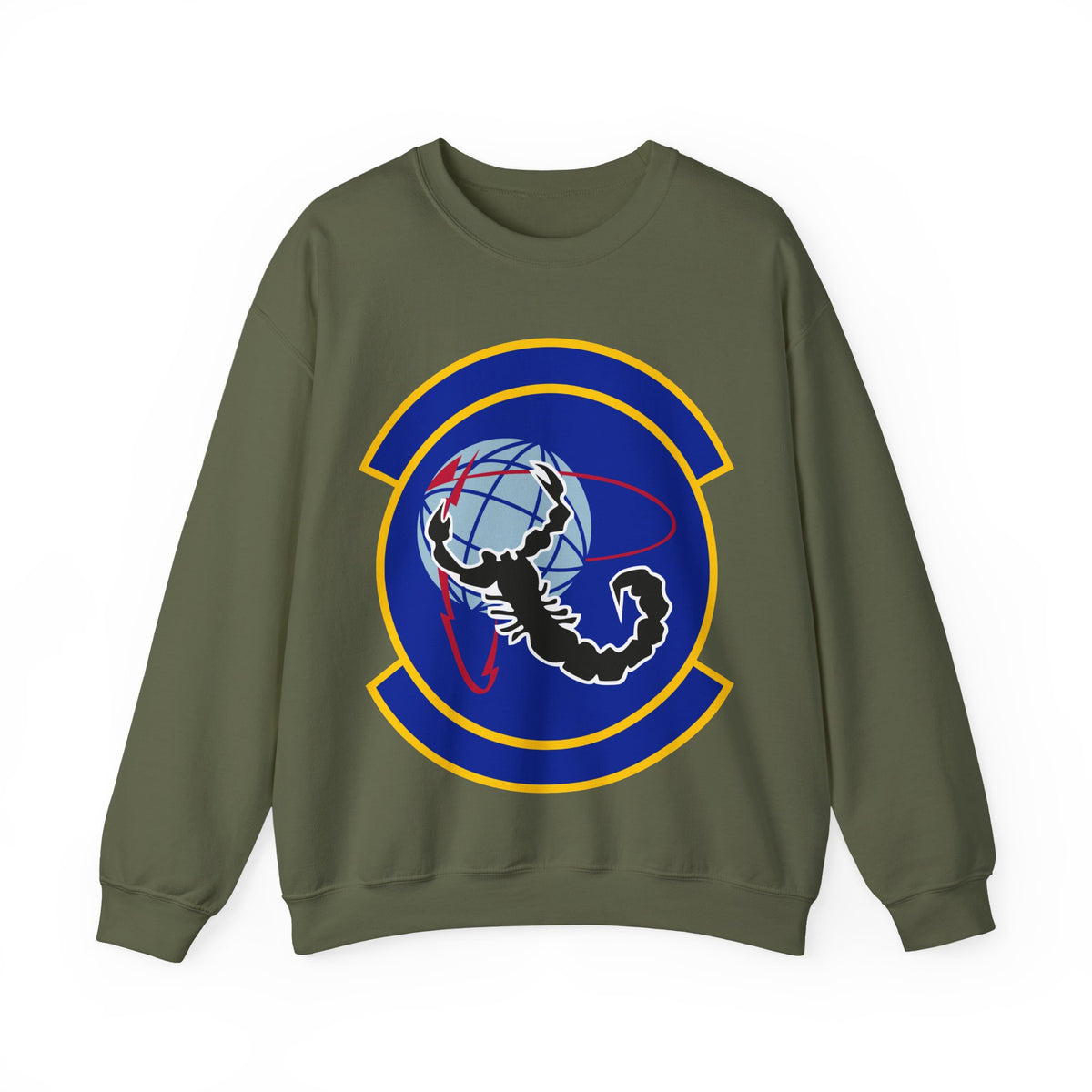 Crewneck Sweatshirt - USAF - 4th Space Warning Sq wo txt X 300