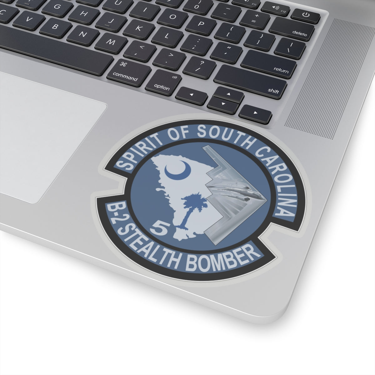 Kiss-Cut Stickers - USAF - B2 - Spirit of South Carolina Stealth Bomber wo Txt X 300