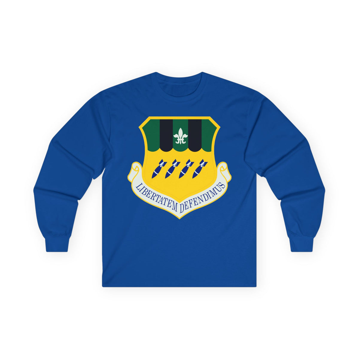 Unisex Ultra Cotton Long Sleeve Tee - USAF - 2d Bomb Wing wo txt