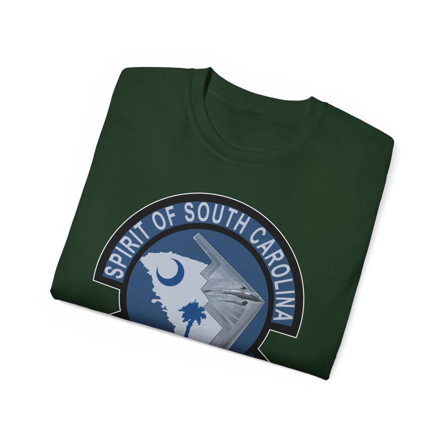 Unisex Ultra Cotton Tee - USAF - B2 - Spirit of South Carolina Stealth Bomber wo Txt X 300