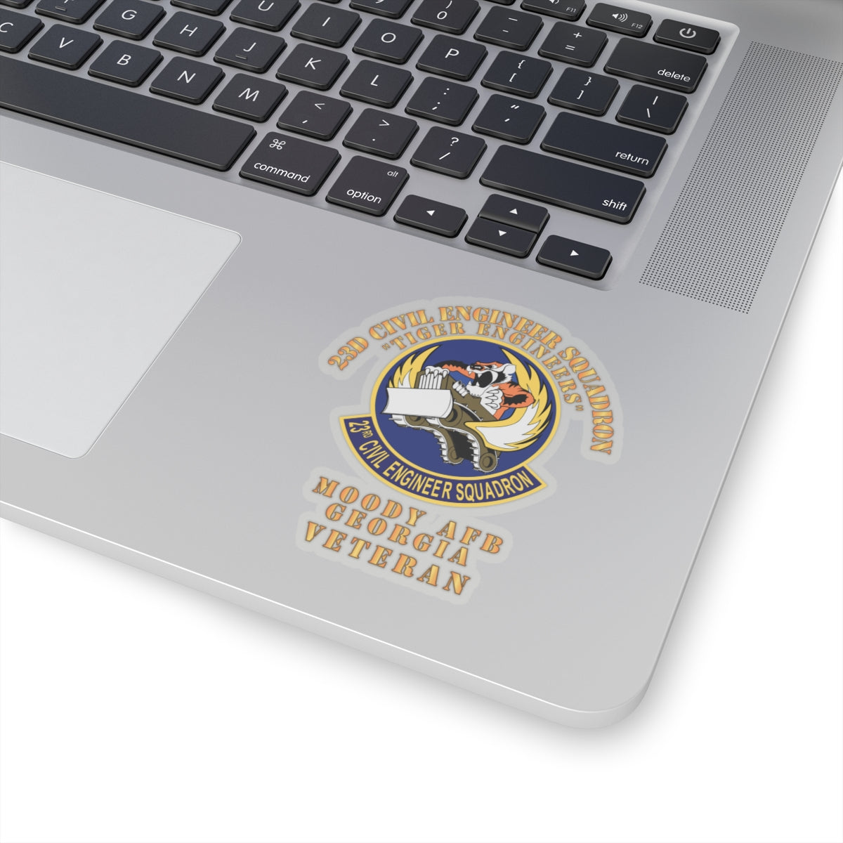 Kiss-Cut Stickers - USAF - 23d Civil Engineer Squadron - Tiger Engineers - Moody AFB, GA