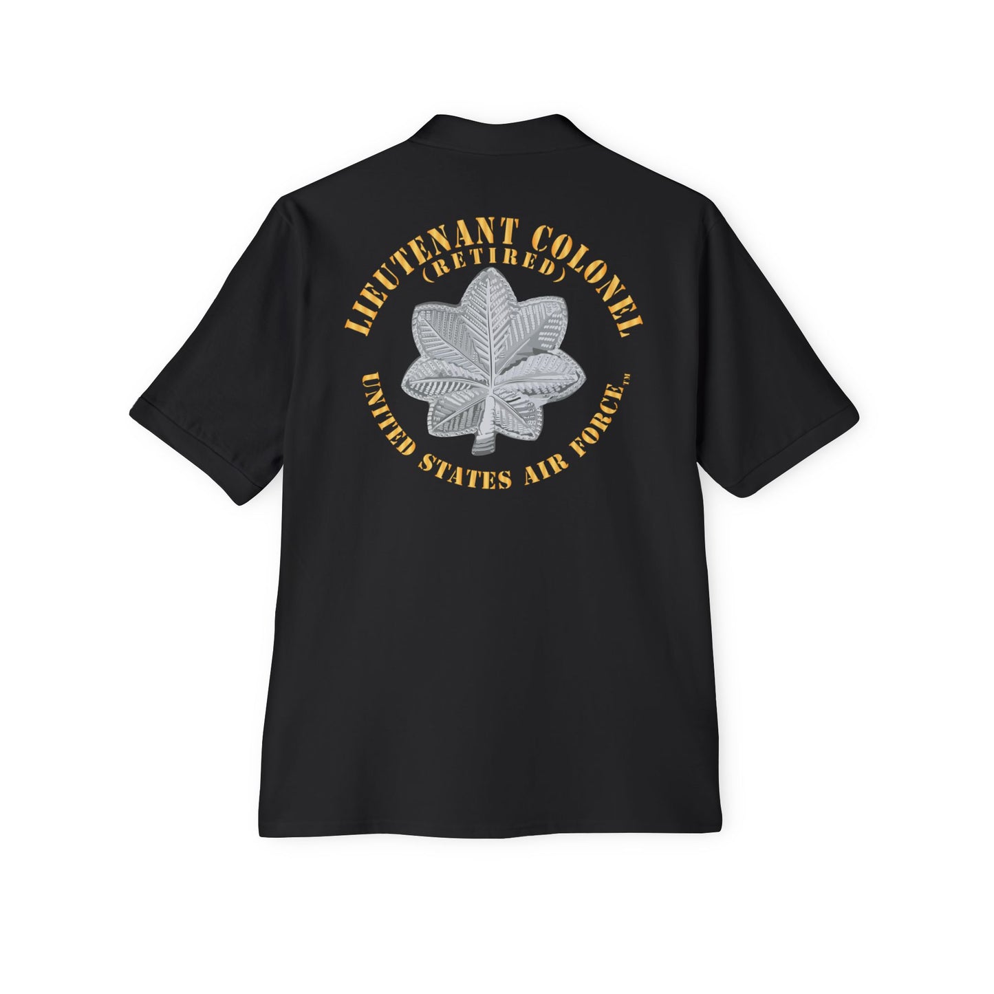Men's Piqué Polo - USAF - Lieutenant Colonel - LTC - Retired - TM X 300