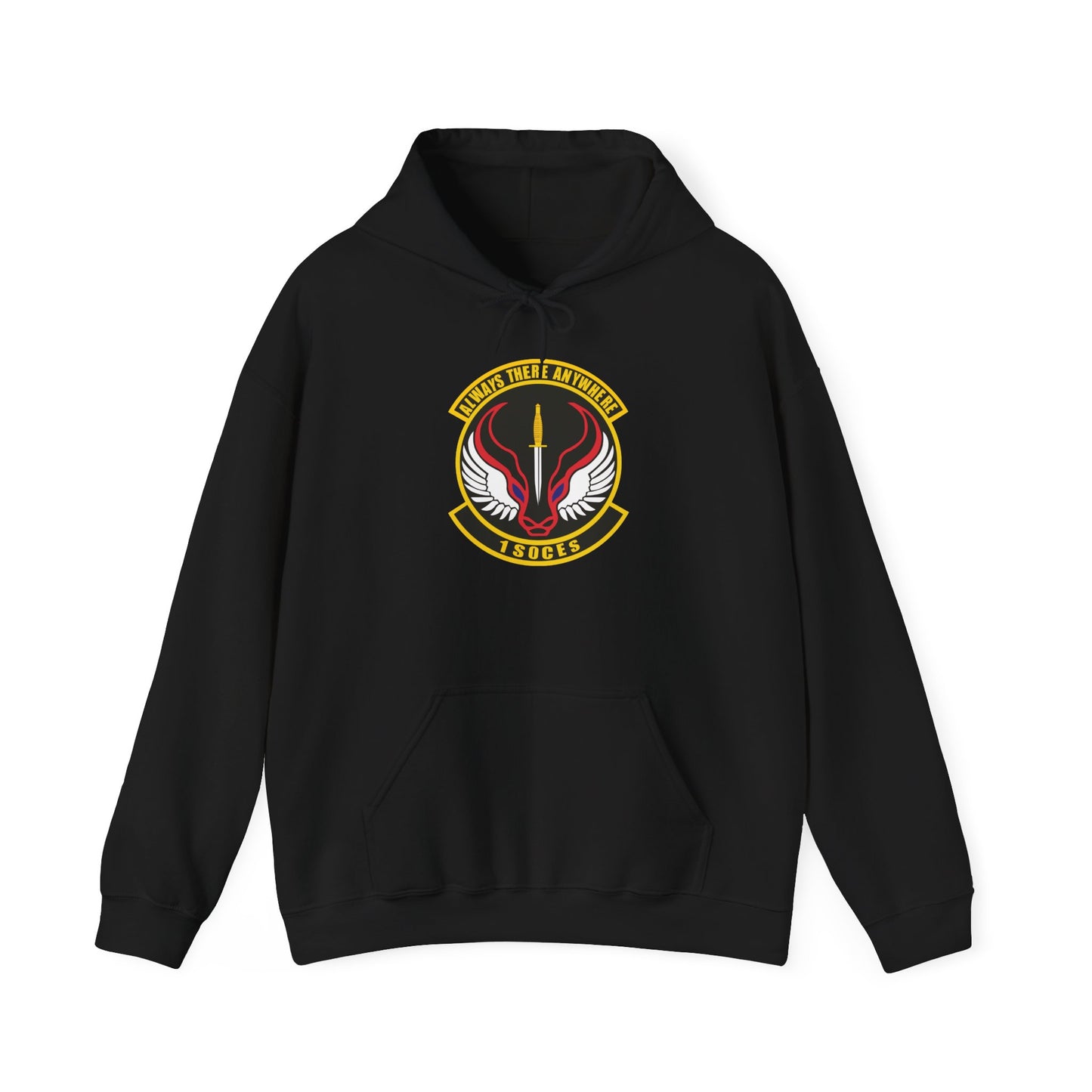 Unisex Heavy Blend Hooded Sweatshirt - USAF - 1st Special Operations Civil Engineer Sq wo txt