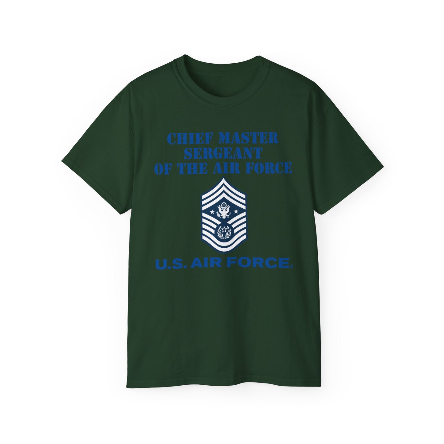Unisex Ultra Cotton Tee - USAF - Chief Master Sergeant of the Air Force (E9d) - US Air Force w Text X 300