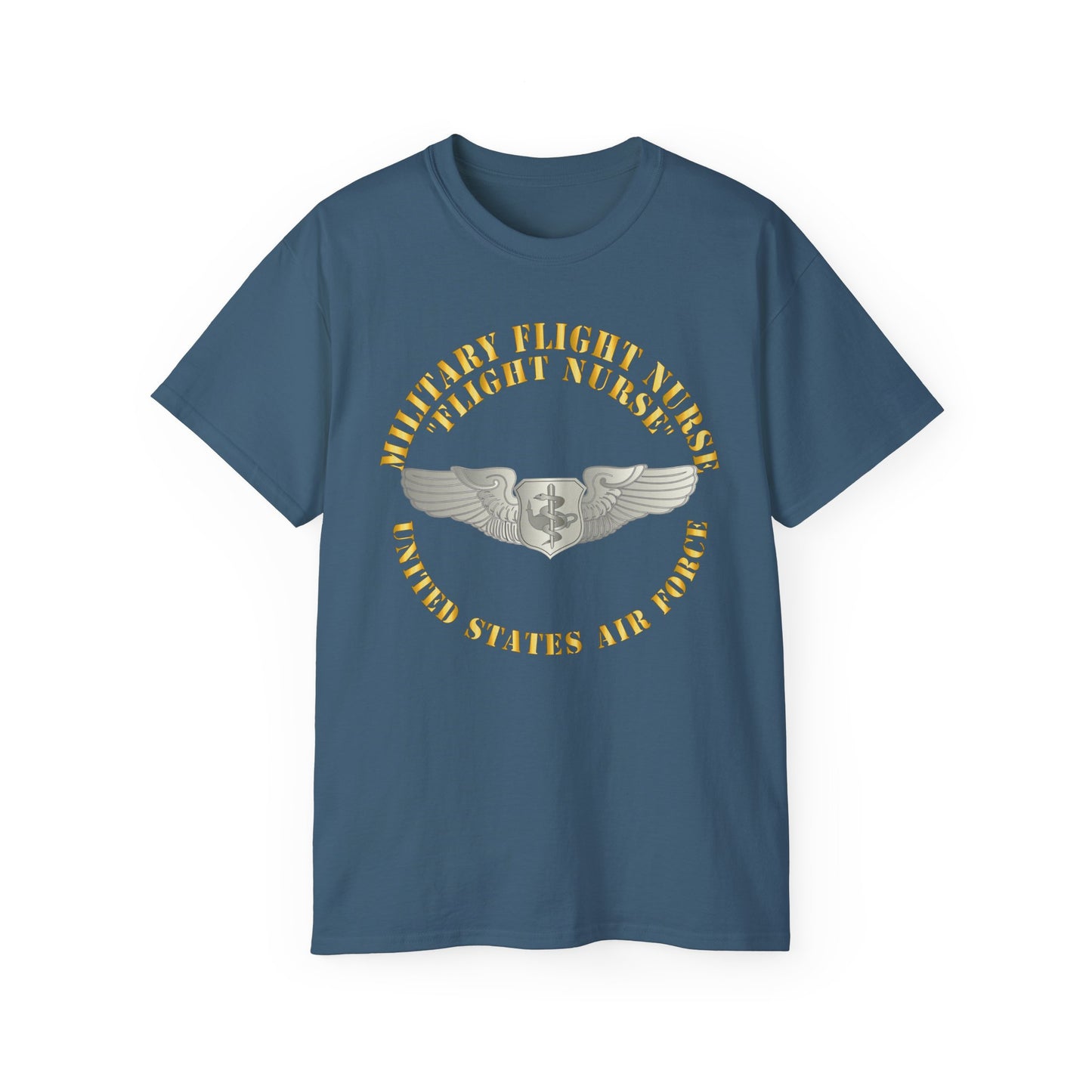 Unisex Ultra Cotton Tee - USAF - Military Flight Nurse - Flight Nurse - Basic