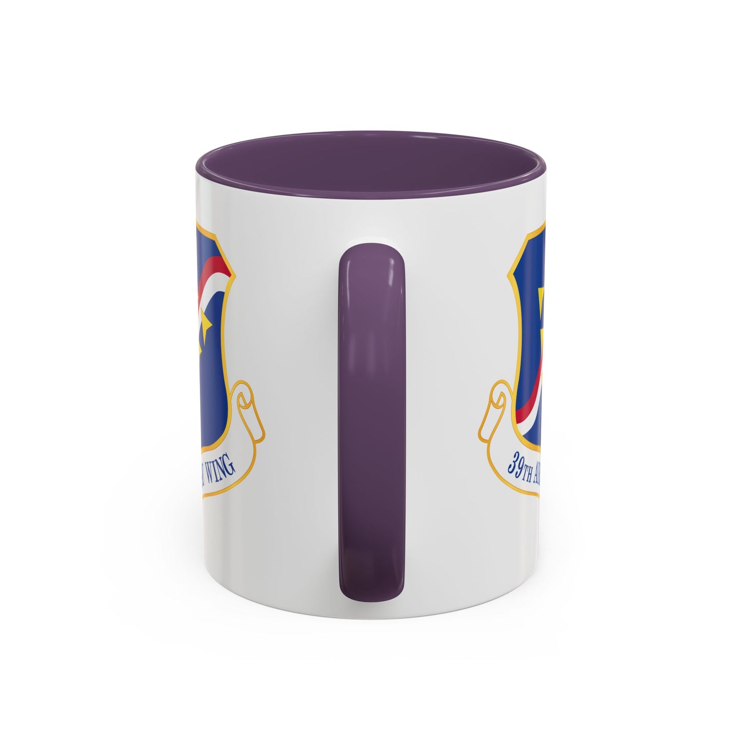 Accent Coffee Mug (11oz & 15oz) - USAF - 39th Airbase Wing wo Txt