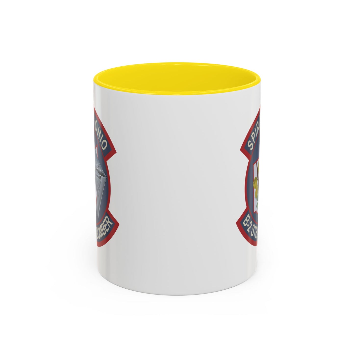 Accent Coffee Mug (11oz & 15oz) - USAF - B2 - Spirit of Ohio - Stealth Bomber wo txt X 300