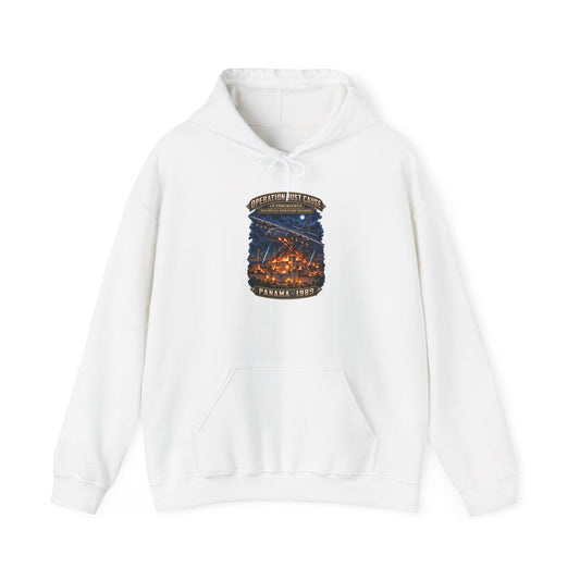 Unisex Heavy Blend Hooded Sweatshirt - SOF - 16th SOS - Panama Invasion 1989 - La Comandancia - 3D - Enhanced