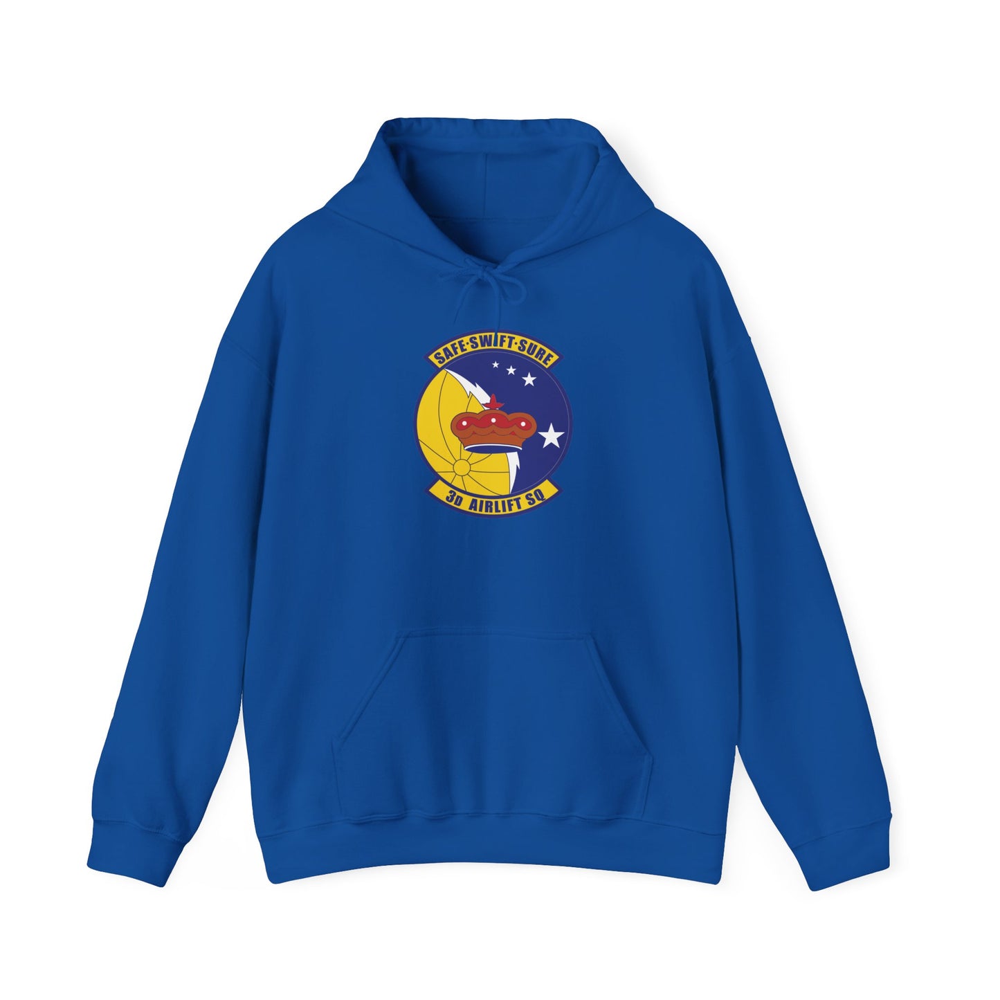 Unisex Heavy Blend Hooded Sweatshirt - USAF - 3rd Airlift Squadron wo txt