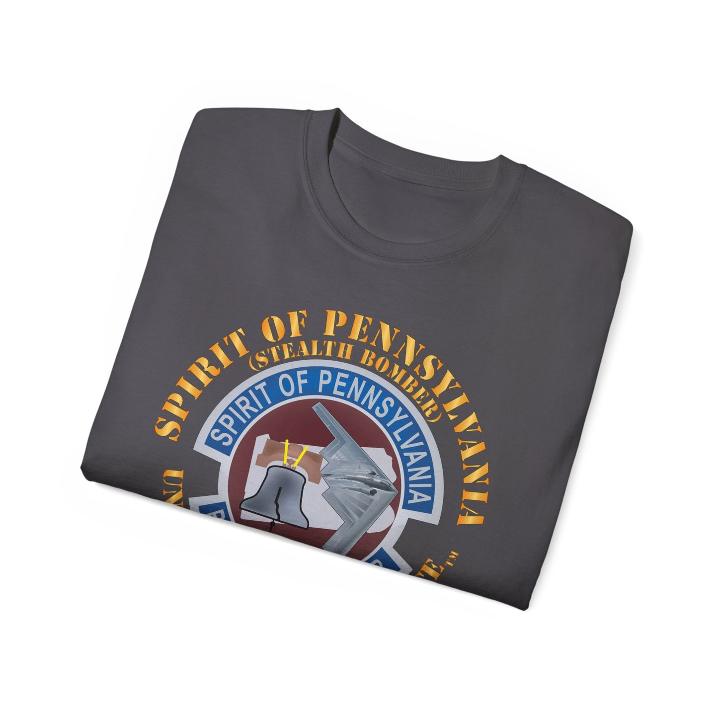 Unisex Ultra Cotton Tee - USAF - B2 - Spirit of Pennsylvania Stealth Bomber X 300