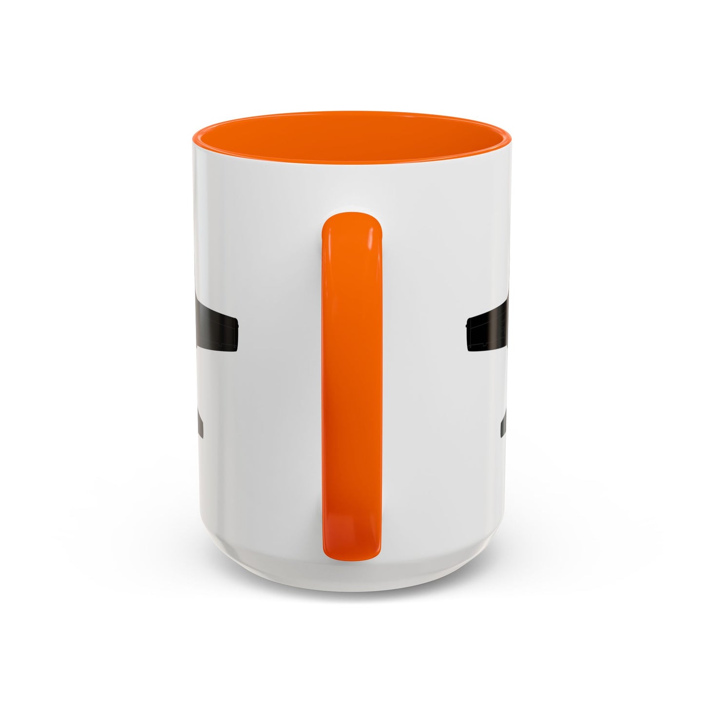 Accent Coffee Mug (11oz & 15oz) - Aircraft - T-37-Trainer - Bottom - Black - Metal X 300