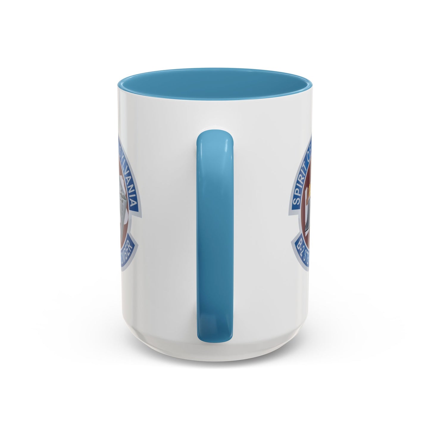 Accent Coffee Mug (11oz & 15oz) - USAF - B2 - Spirit of Pennsylvania Stealth Bomber wo Txt X 300