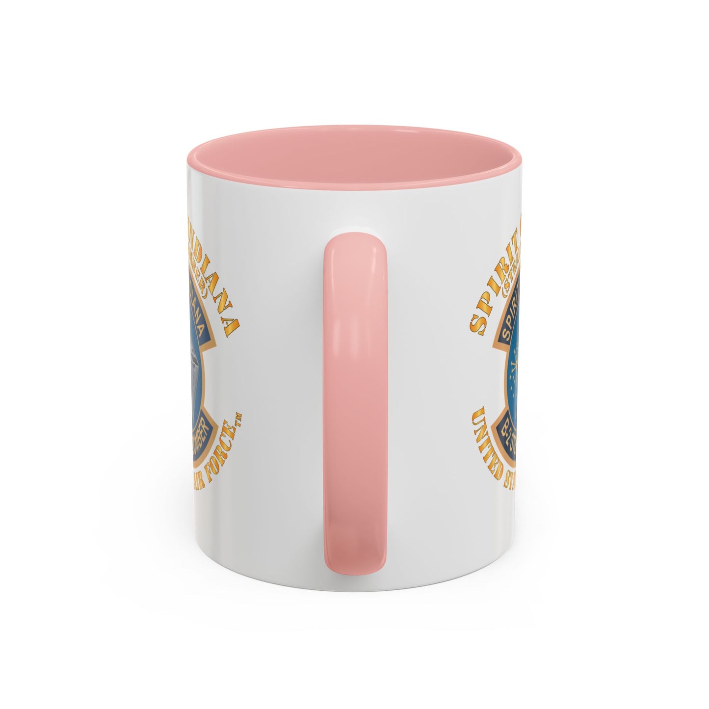 Accent Coffee Mug (11oz & 15oz) - USAF - B2 - Spirit of Indiana - Stealth Bomber X 300