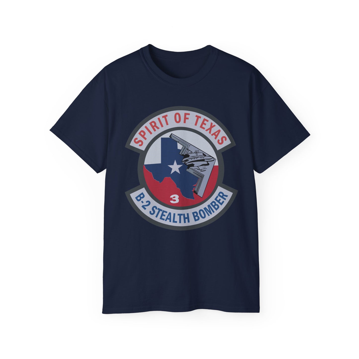 Unisex Ultra Cotton Tee - USAF - B2 - Spirit of Texas - Stealth Bomber wo txt X 300