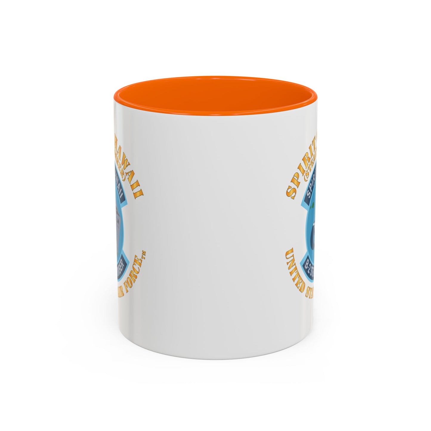 Accent Coffee Mug (11oz & 15oz) - USAF - B2 - Spirit of Hawaii - Stealth Bomber X 300