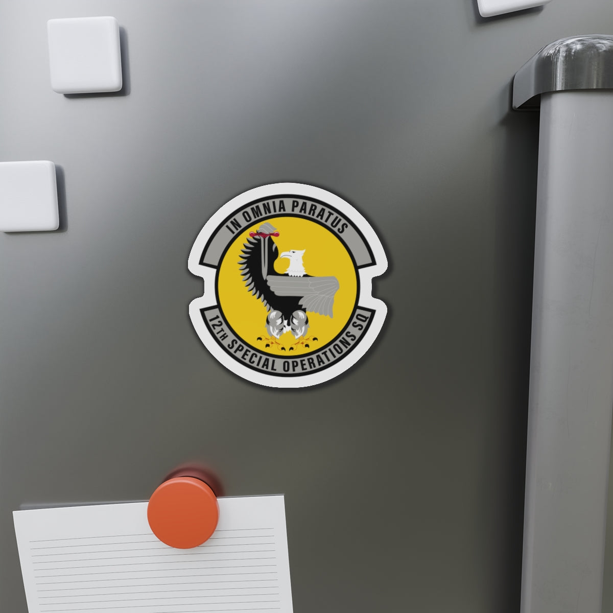 Die-Cut Magnet - USAF - 12th Special Operations Squadron wo txt