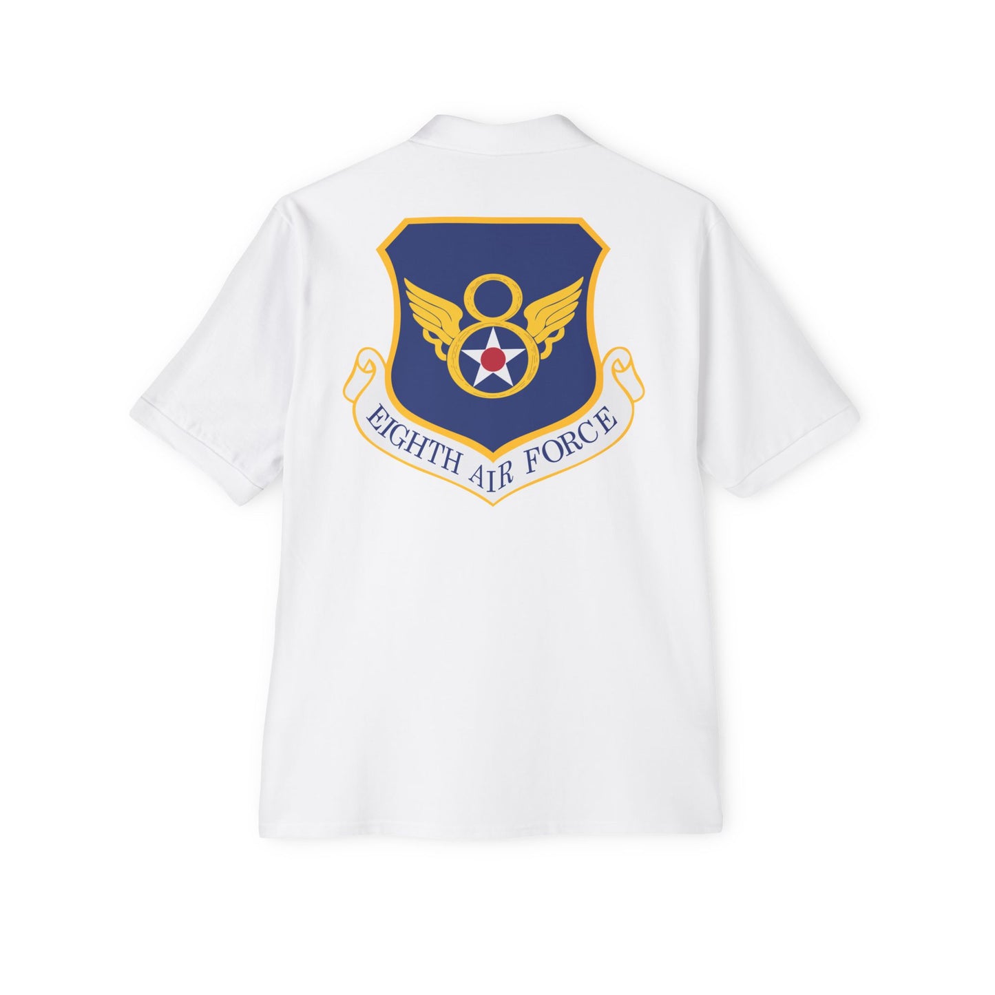 Men's Piqué Polo - USAF - 8th Air Force wo txt X 300
